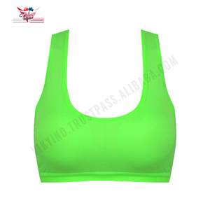 Sujetador deportivo de Yoga para mujer, logotipo personalizado, para correr, gimnasio, secado rápido, Sujetador deportivo, camiseta sin mangas elástica de secado rápido - Product Image 1