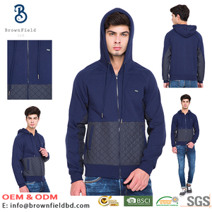 Couverture à capuche surdimensionnée pour hommes 400 GSM Heavyweight 100% Cotton Anti-Shrink Knitted Lined - Product Image 3