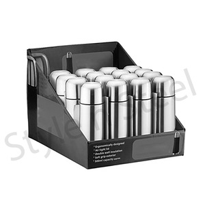 Botella agitadora de Metal de alta calidad, botella de agua aislada de acero inoxidable, de pared única, de Metal, para gimnasio - Product Image 5