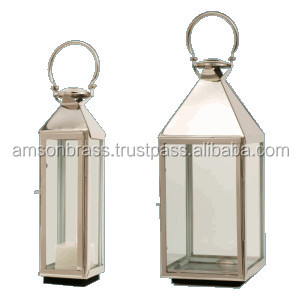 High Quality Metal Candle <b>Lantern</b> for Table Top Square Shaped <b>Lantern</b> Arabic Metal Tea Light Votive Candle Holder - Product Image 3