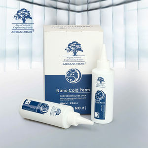 Loción para permanente de pelo orgánico al por mayor OEM 100 piezas MOQ Crema para permanente en frío producto - Product Image 3