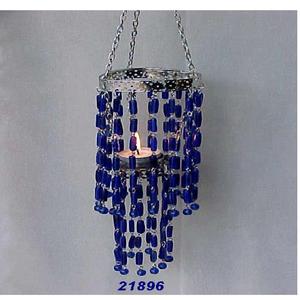 การออกแบบคลาสสิกมาตรฐานสูงที่มีความต้องการมากที่สุดโคมระย้าลูกปัดสีฟ้า - Product Image 1