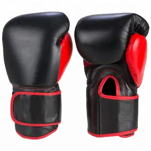 Guantes de boxeo con estampado de látex y cuero japonés para adultos y personas, guantes de boxeo con Logo OEM, película de Color plástico, SBR