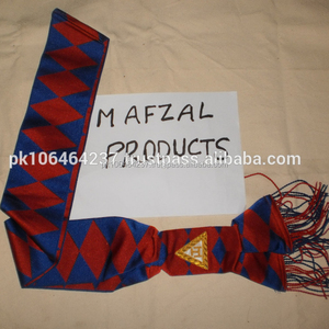 Exigence personnalisable vente chaude uniforme de haute qualité 100% polyester maçonnique Regalia ceintures - Product Image 4