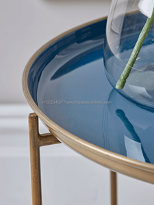 Enamel Top <b>Nesting</b> Side <b>Table</b> - Product Image 3