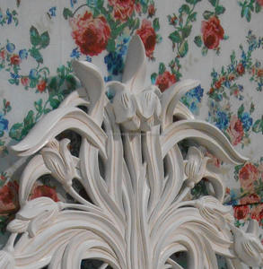 เฟอร์นิเจอร์อินโดนีเซีย-เฟอร์นิเจอร์ฝรั่งเศสทาสีกระจกแกะสลักมะฮอกกานี - Product Image 4