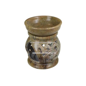 Quemadores de Aceite Aromático Hechos a Mano de Piedra de Savia con Hermoso Aroma - Product Image 1