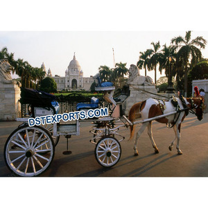 Buggy de caballo de Touring indio, estilo victoriano, carro de caballo, Victoria - Product Image 1