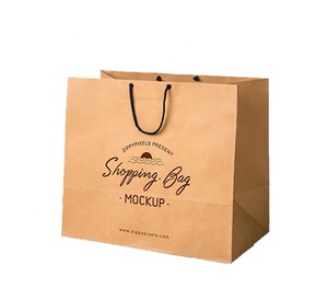 Brown Paper Pizza <b>Bag</b> Paper Kraft Flour <b>Bag</b> Paper <b>Rice</b> <b>Bag</b> - Product Image 6