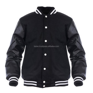Kalan Custom Wool Varsity <b>Jacket</b> with Embroidery Stand Collar Quick Dry & Eco-Friendly Winter <b>Baseball</b> <b>Jacket</b> <b>for</b> <b>Men</b> Women - Product Image 1