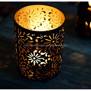 เชิงเทียนทรงกลม ใช้ในบ้าน โรงแรม ร้านอาหาร งานปาร์ตี้ งานแต่งงาน โอกาสพิเศษ ปีใหม่ คุณภาพสูง จำนวนมาก สไตล์วินเทจ ไม่ซ้ำใคร - Product Image 2