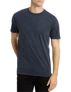 T-shirt en jersey à manches courtes pour hommes de haute qualité personnalisable avec sérigraphie Snow Wash Vente en gros d'usine OEM Logo de marque propre - Product Image 1