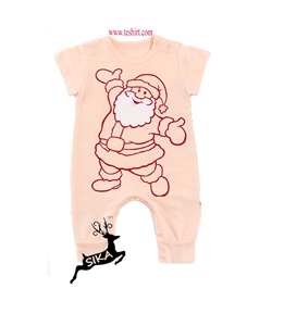 organic bamboo cotton Boutique Newborn Plain Red Baby Rompers Wholesale Christmas Jumpsuit Long Sleeve Cotton Baby Winter Romper - Product Image 1