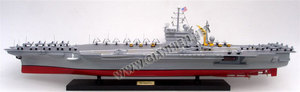 MODELO DE BARCO DE MADERA DEL PORTAAVIONES USS AMERICAA - MODELO DE ARTESANÍA EN MADERA - Product Image 3