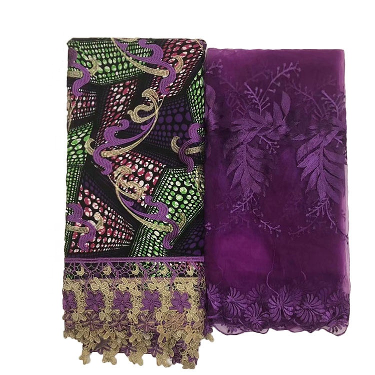 Восковая ткань Queency с кружевной вышивкой, восковая кружевная ткань 2019, ткань с африканскими восковыми принтами, кружевная ткань