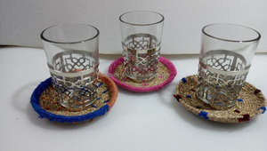 ของตกแต่งโต๊ะสไตล์โมร็อกโกและอุปกรณ์เสริมที่รองแก้วสุดหรู - Product Image 3