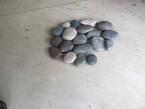 CAILLONS DE QUARTZ SMOKEY NATUREL/CAILLONS DE PIERRE GRIS GRIS FONCÉ ROCHES DE PIERRE/GRAVIERS POLI - Product Image 2