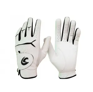 Qualité recommandée par les professionnels Fabricant de gants de golf Cabretta Main en cuir synthétique Gants de golf souples pour hommes