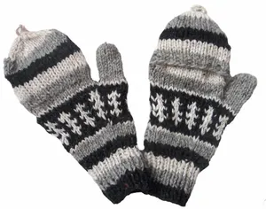 Hand Knitted Woolen Gloves manufacture in Nepal