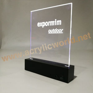 Base de panneau éclairée par led sur mesure avec impression de logo - Product Image 2