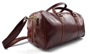 Travel Leather Duffel Overnight for Men and <b>Women</b> <b>Weekender</b> Cabin <b>Bag</b> IHS-0011 - Product Image 3