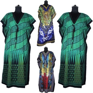 2025 nouveautés dernière chauve-souris sans manches dubaï longue Abaya vente en gros, Hijab, Jilbab, caftan, bloc de main musulman de qualité supérieure imprimé - Product Image 2