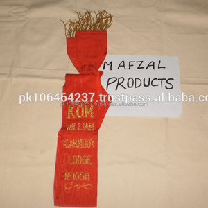 Logotipo personalizado de alta calidad tamaño adulto ajustable moda masónico Regalia delantal masónico fajas - Product Image 3