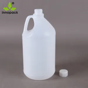 1 جالون HDPE ضربة صب زجاجة من البلاستيك مزودة بصمام من السيليكون غطاء لولبي