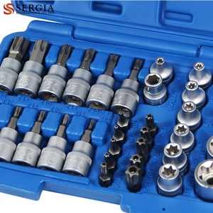 34 Cái 3/<span class=keywords><strong>8</strong></span> "Torx Star E-type <span class=keywords><strong>Socket</strong></span> Bit <span class=keywords><strong>Set</strong></span> - Product Image 4