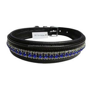 ปลอกคอสุนัขทำจากหนังและโพลีเอสเตอร์ตกแต่งด้วยลูกไม้ลวดลายที่เป็นเอกลักษณ์ - Product Image 6