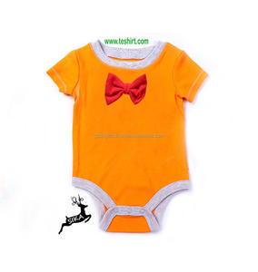 2020 Newborn Baby Bodysuit <b>Rompers</b> High Quality 100% Organic Cotton Infant Wear with Snap Button Closure Bamboo Infused Tirupur - Product Image 3