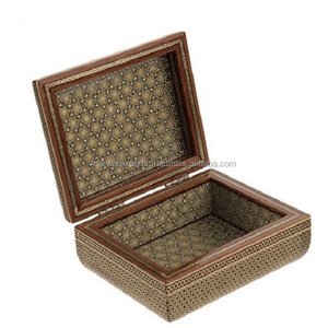 Caja de joyería con incrustaciones de hueso, diseño especial - Product Image 2