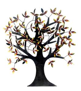 Art de mur moderne en métal d'arbre de fer pour l'article décoratif à la maison - Product Image 1