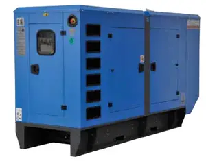 Generador eléctrico trifásico diésel insonorizado, potencia de reposo de 250 kVA, 230 kVA