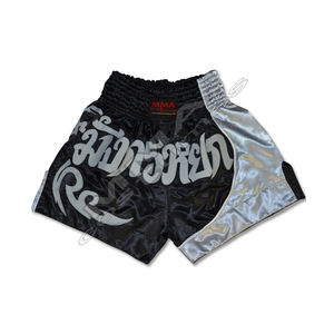 Shorts d'entraînement et de compétition unisexe de qualité supérieure pour kickboxing Vêtements d'athlètes pour hommes et femmes adultes Muay Thai - Product Image 1