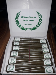 กรีนลีฟส์ ออร์แกนิค เฮอร์เบิล เนเชอรัล เฮนน่า โคน 40 กรัม - Product Image 2