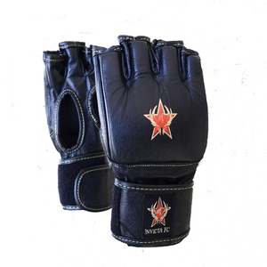 Guantes de boxeo de cuero de Grado Superior Equipo de artes marciales Premium - Product Image 4