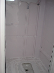 Paneles Sándwich Metropol WC de Fibra de Vidrio y Poliéster Premium Safter Marine White Ecológicos de 130x130x230cm con Diseño Minimalista para - Product Image 5