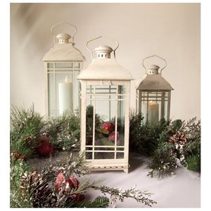 Lanterne en métal en forme de coeur avec bougie pour décorations de mariage au bureau à domicile - Product Image 5