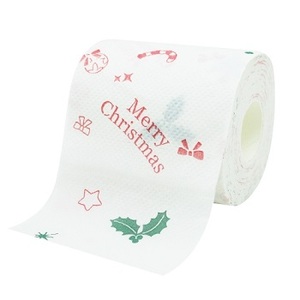 2023 Japan-Made Santa Design <b>Christmas</b> <b>Toilet</b> Tissue Paper Hot Selling 1R 27.5m W <b>Roll</b> Wholesale <b>Christmas</b> Gift - Product Image 3