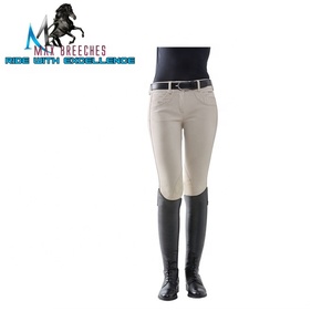 Mallas para montar a caballo para mujer al mejor precio, pantalones de LICRA transpirables de secado rápido, tallas disponibles en dos tallas - Product Image 5