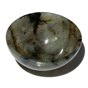 Bol en pierre de Labradorite de 3 pouces en gros Meilleure vente Cristal naturel Quartz Agate Style Chakra Pierre semi-précieuse Artisanat - Product Image 1