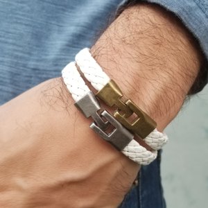 Mens Leather <b>Bracelet</b>, Mens <b>Bracelet</b>, Leather <b>Bracelet</b> The Art of Handmade - Product Image 1