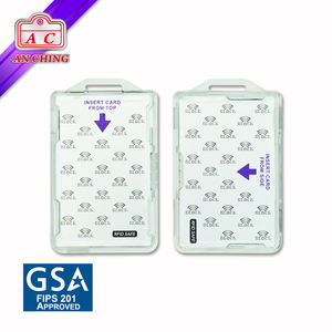 Anti RFID Blocking ผู้ถือป้ายสำหรับสองการ์ด - Product Image 5