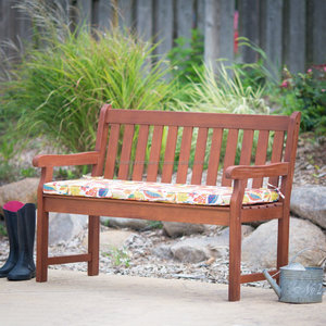 ไม้อะคาเซียเฟอร์นิเจอร์สวนกลางแจ้งม้านั่งยาวที่นั่งสำหรับลานบ้านสวนโรงแรมโรงเรียนห้องนั่งเล่น - Product Image 1