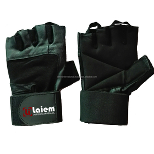 PC Culturismo Guantes de gimnasio con protección de muñeca Equipo de fitness esencial Accesorio para levantamiento de pesas y entrenamiento - Product Image 2