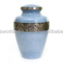 Suministros funerarios de urna rosa de estilo americano para cremación de adultos de Brassworld India hechos de metal y latón - Product Image 5