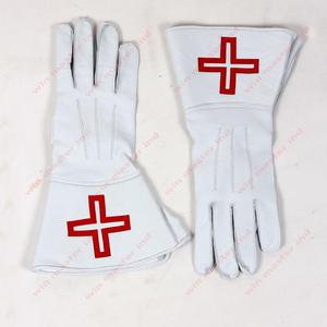 Guantes de invierno de estilo liso de St. Thomas of Acon Guanteletes en blanco - Product Image 1