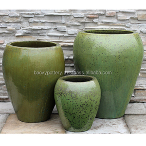 Micck — pots en céramique modernes, conteneurs de céramique glaçage, magasin cova, nouveau - Product Image 1