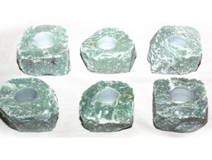 เชิงเทียนในรูปแบบหินหลายชนิด - Product Image 2